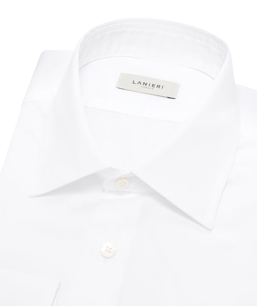 Chemise Dobby de Coton Blanc