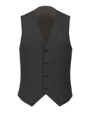 Gilet en laine gris infroissable