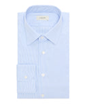 Camisa Plancha Fácil Rayas Azul Claro