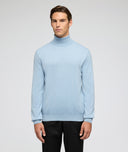 Pull en cachemire bleu clair