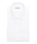 Chemise Dobby de Coton Blanc