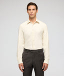 Chemise Flanelle Coton Blanc