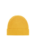 Bonnet en cachemire ocre