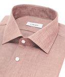 Camicia Lino Rosa