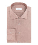 Camicia Lino Rosa