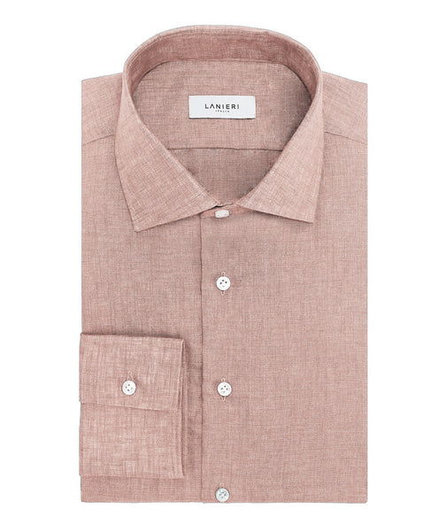 Camicia Lino Rosa
