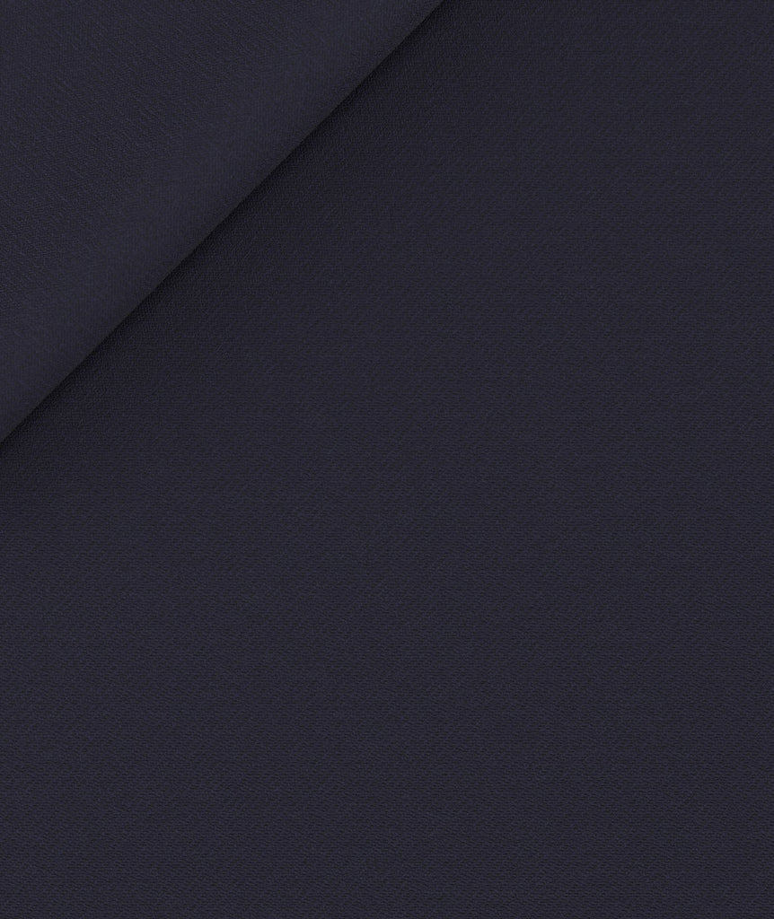 tinta unita blu lana merino